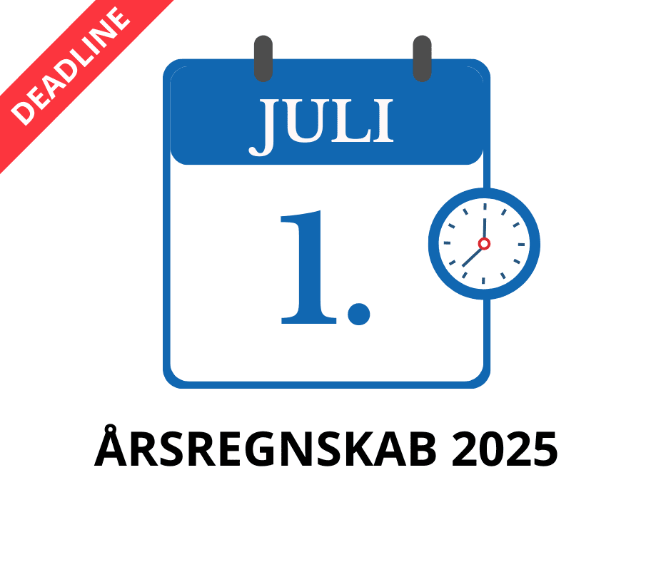 Frist for årsregnskab og selvangivelse 2025